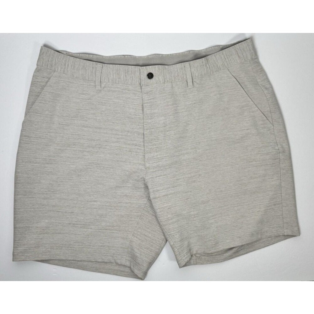 BYLT Kinetic‎ Shorts Mens 40 Heathered Gray Performance Stretch Athletic Travel